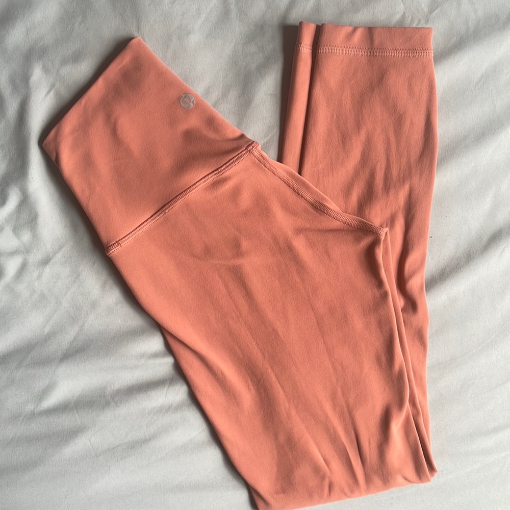 Lululemon align leggings 25” / size 4 / rustic coral